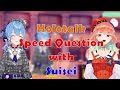 Speed Question in Holotalk with Suisei!!! What's the color of her PANTIES?!?!?!