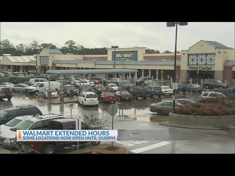 Walmart Hours Extended