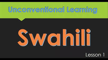 Lesson 1 Swahili