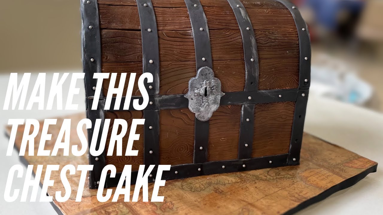 How to Make a Treasure Chest Cake