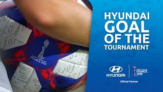 France 2019 – Who will claim Hyundai Goal of the Tournament?