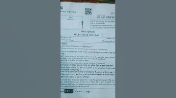 CBSE CLASS 10TH 2022-2023 MATHEMATICS BASIC QUESTION PAPER SET:- 3 #cbse #exam #maths #mcq #answer