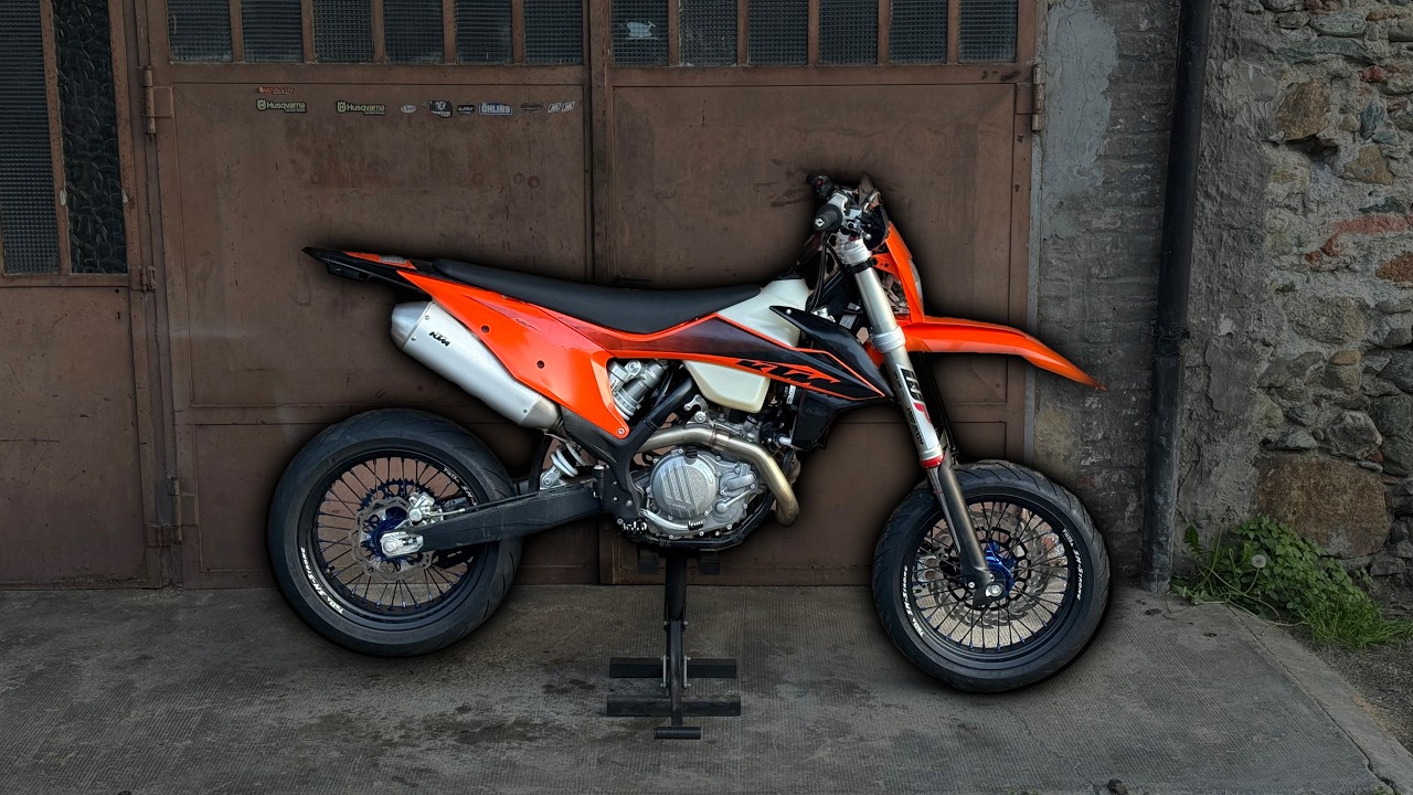 VI PRESENTO IL KTM 450 MOTARD!🤩 | KTM EXC-F 450 MOTARD