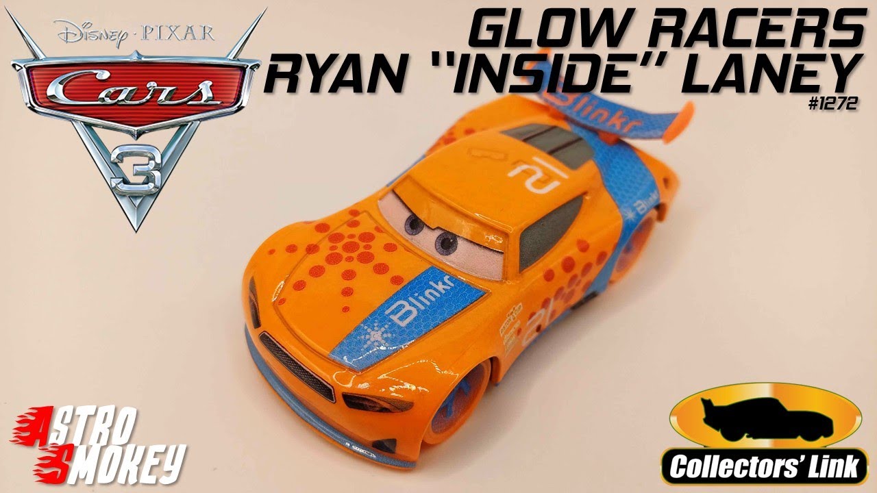 Mattel Disney/Pixar Cars Glow Racers Ryan 