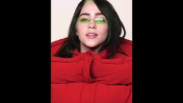 no autotune  lovely billie eilish lmao 😂 #interview #sigma #roflmao #billieeilish