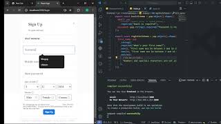 Register form validation with YUP: Build the best Facebook clone
