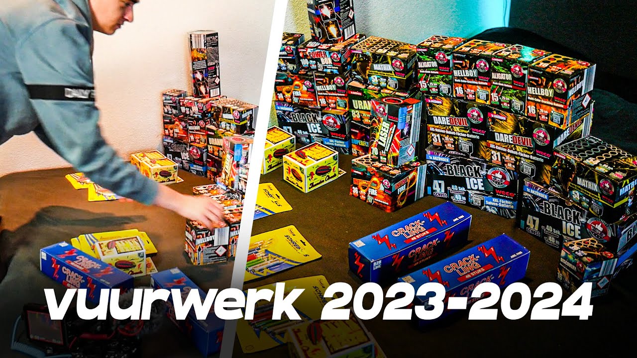 Vuurwerk Collectie 2023-2024! (NL + DE) 200,- EURO!