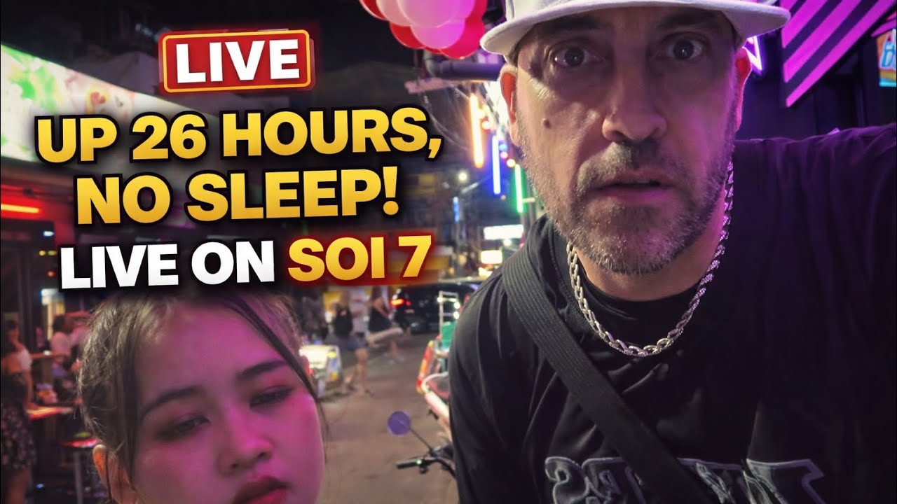 Brandon Jamez Thailand is live! Soi 7