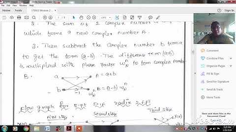 Lecture video 17EE63 Module 2 DIF FFT  Vennila