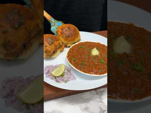 Pav Bhaji ASMR Cooking #shorts #asmr #food #cooking #crunchytreats #pavbhaji #streetfood