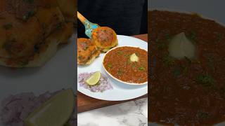 Pav Bhaji ASMR Cooking #shorts #asmr #food #cooking #crunchytreats #pavbhaji #streetfood Resimi