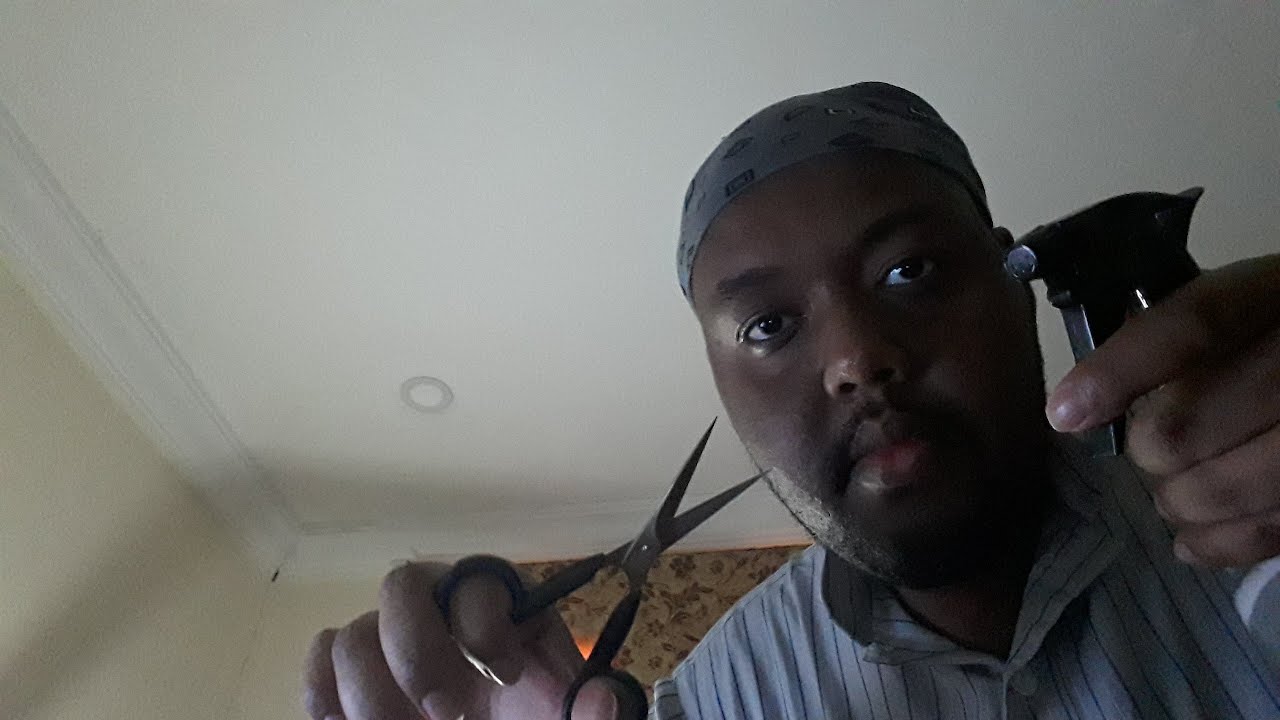 Arabic ASMR | اصوات حلاقة بتدخلك في غيبوبة✂️💈haircut in the dark pt.7