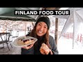 TRYING FINNISH FOOD for the FIRST TIME (our first impressions)