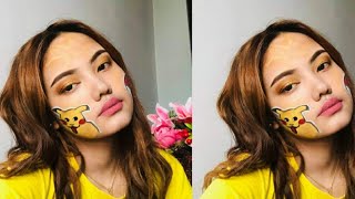 Pikachu makeup look 🥰💛