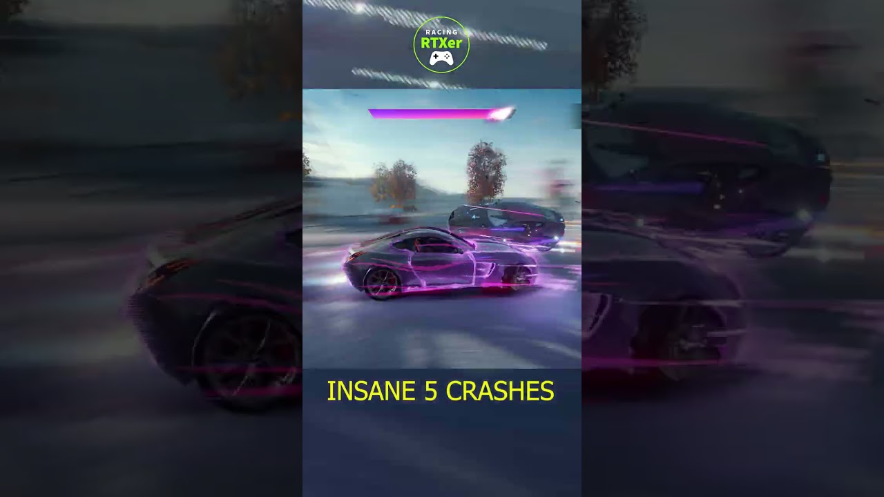 Insane 5 Crashes 🚗 Asphalt Legends 4K 
