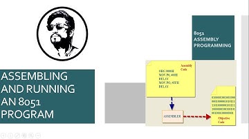 How to assemble and run 8051 program simply explained