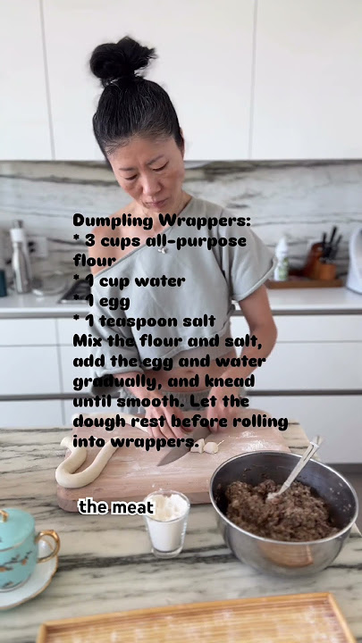 Food is the love language of Chinese culture #womenover50 #dumplings #bareface #familylove #sunday