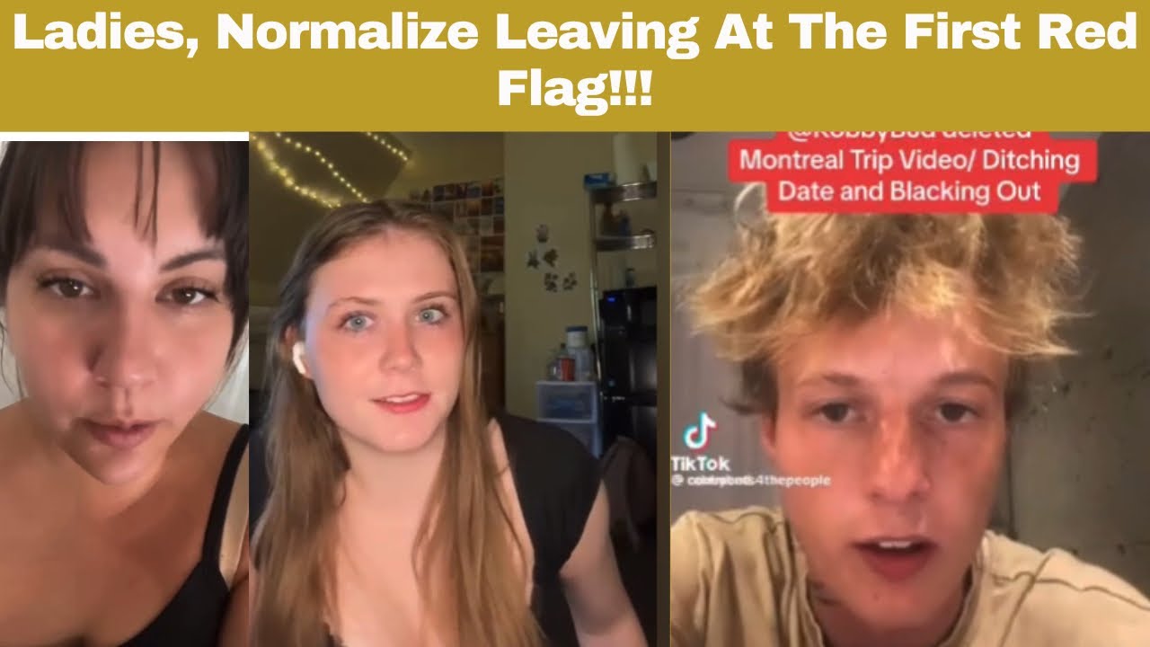 Ladies, Let’s Normalize Leaving At The First Red Flag!!