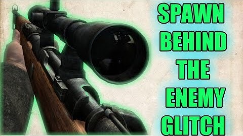 Call of duty ww2! Spawn behind the enemy glitch!