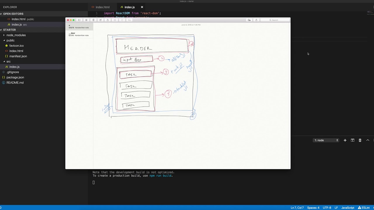 React Starter Tutorial Part 2 - YouTube