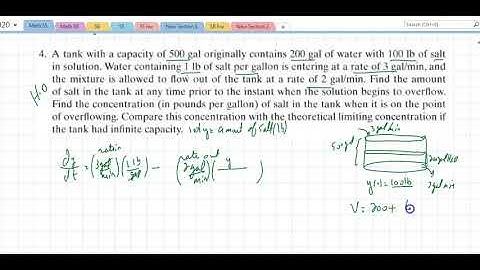 Math 55 Section 2.3 Modeling with First Order Equations