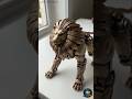 🔥 Future Robo Lion 🦁🤖 | AI Mechanical Beast Transformation #shorts
