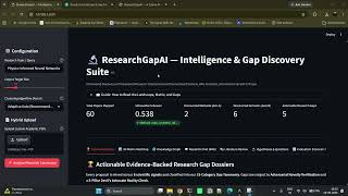 wemakedev first commit ResearchGapAI