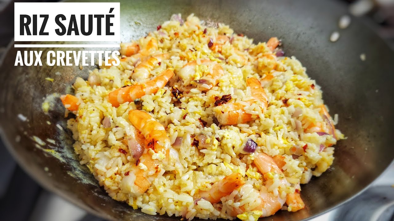 RIZ THAI SAUTÉ AUX CREVETTES
