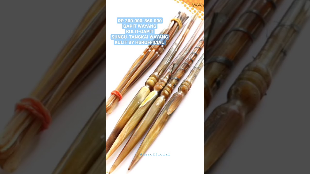 GAPIT WAYANG KULIT-GAPIT SUNGU-TANGKAI WAYANG KULIT BY HSROFFICIAL 