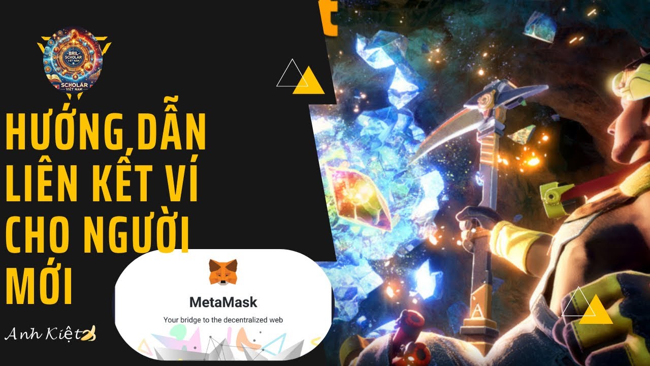 [Game đào đá]hướng dẫn liên kết ví Brilliantcrypto với ví metamask để không bị mấy 2 lần phí rút