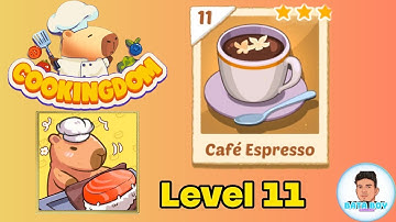 Cookingdom level 11 solution walkthrough ( cafe espresso ) 