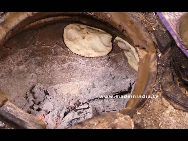 WHOLE WHEAT BUTTER NAAN MAKING | INDIAN street food | STREET FOOD