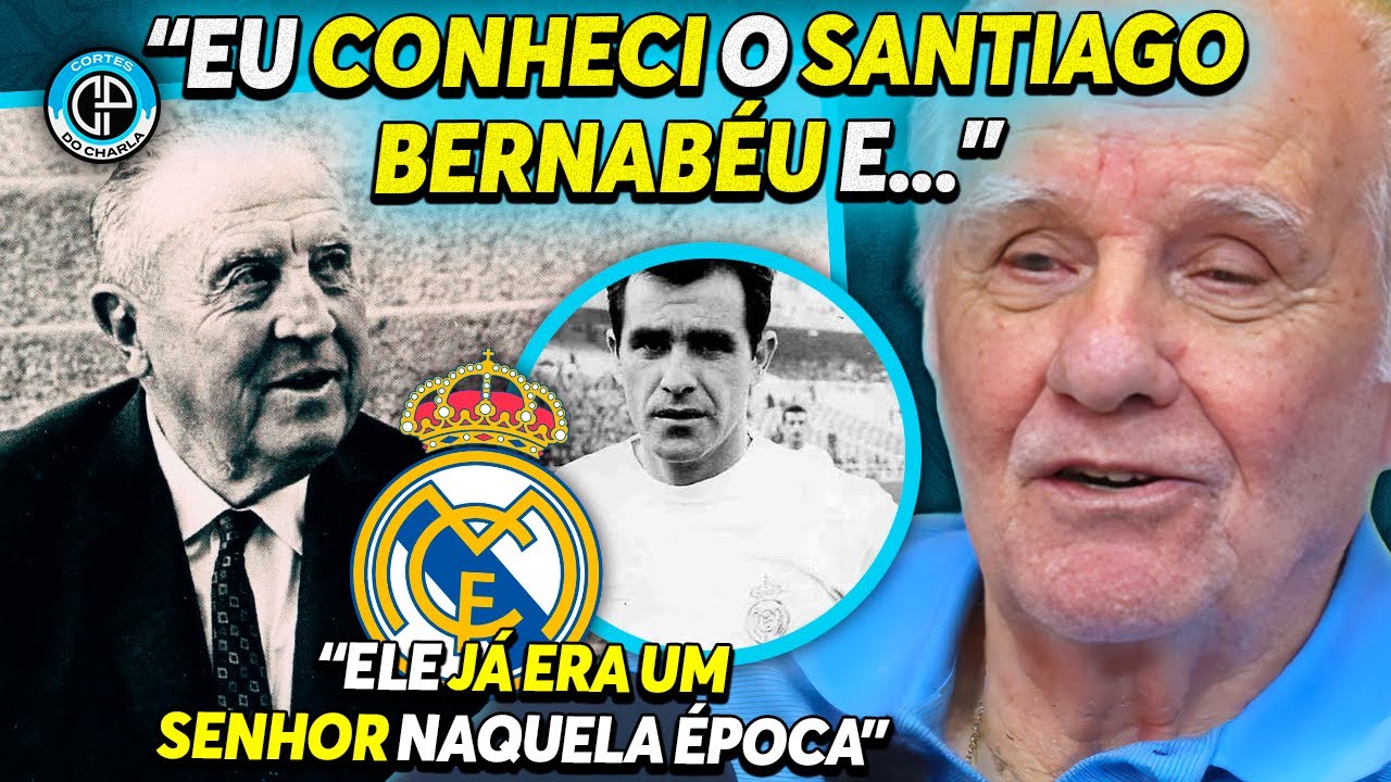 EVARISTO CONHECEU O SANTIAGO BERNABÉU PESSOALMENTE