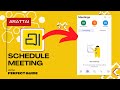 How To Schedule Meeting On Arattai App (Easy Guide)