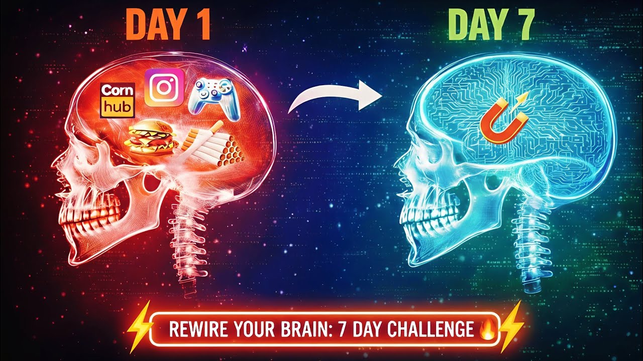 Why Your Brain Is Keeping You Poor! 🧠 7 Days Brain Rewiring (Dopamine Detox)