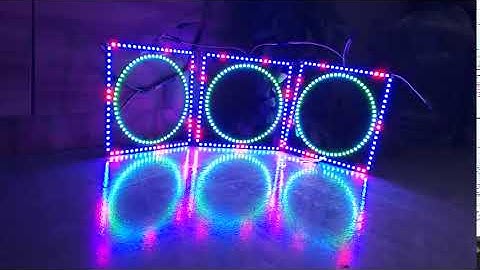 NeoPixel Ring RGB 60 leds sounds