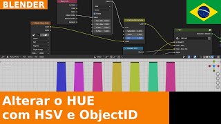 [BRA] - BLENDER - Um Material, uma Textura, várias Cores com Object ID