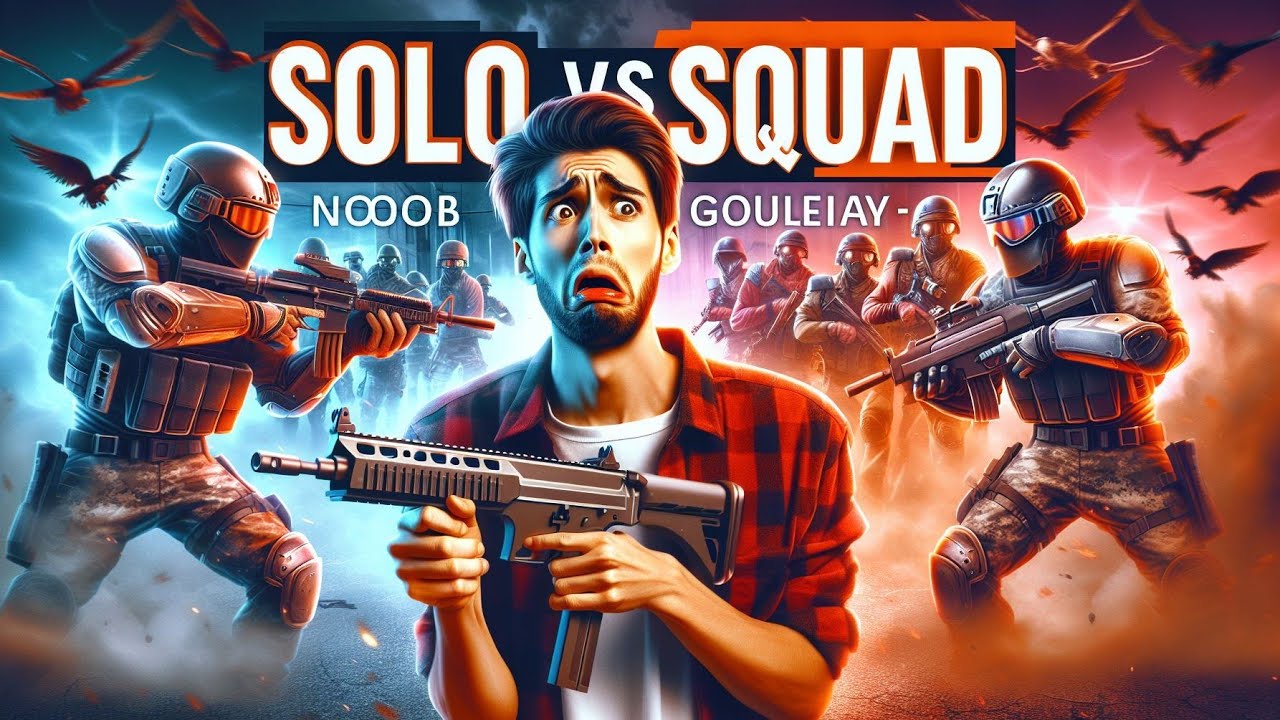SOLO VS SQUAD RANKED  PUSH WITH NOOB DO YOU SUPPORT ME I WILL UPLOD 