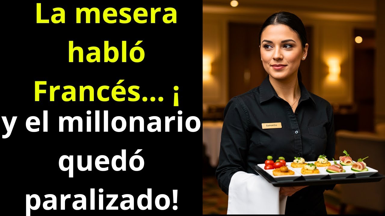 Los millonarios se rieron de ella… hasta que habló francés y los sorprendió.