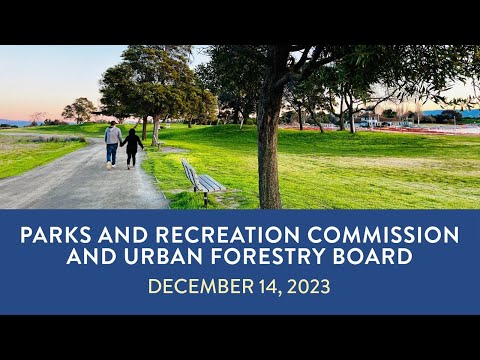 Dec. 2023 Parks and Recreation Commission Meeting