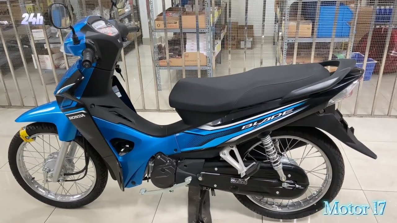 HONDA BLADE 110 XANH CƠ NAN HOA 2021-2022 - Xe Máy Thái Bình - Motor 17
