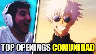 TOP DE OPENINGS ANIME 2023 DE LA COMUNIDAD