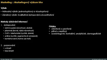 Co je marketingový plán?