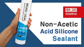 Non-Acetic Acid Silicone Sealant, Neutral Curing Type, No Odor, Anti-Corrosion, Excellent Adhesion