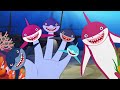 Shark Finger Family, Kids Cartoon + More Nursery Rhymes for Children