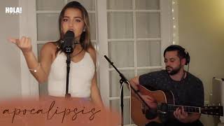 Video thumbnail of "Isabela Merced - apocalipsis (LIVE Home Concert)"