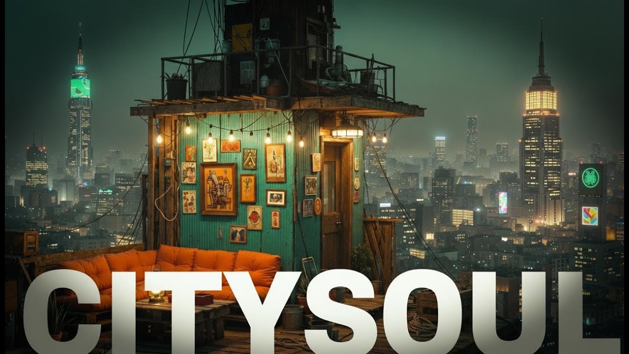 rooftop chill 🏙️