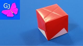 Оригами Коробочка Молния из бумаги / Как сделать коробочку из бумаги Оригами Коробочка Молния из бумаги / Как сделать коробочку из бумаги