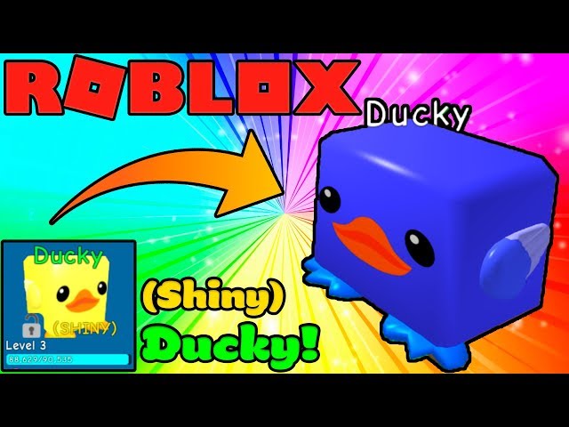 I Got The (Shiny) Legendary Ducky + Giveaway?! - Bubble Gum Simulator -  Youtube