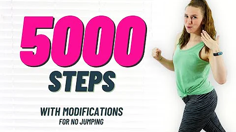 5000 steps at home || Beginner Friendly, NO jumpin...